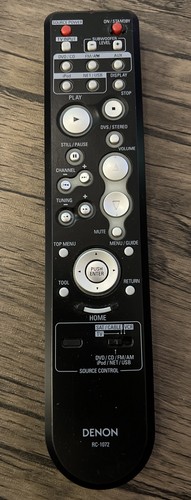 Denon 1072 dvd sistema - rc-1072, home