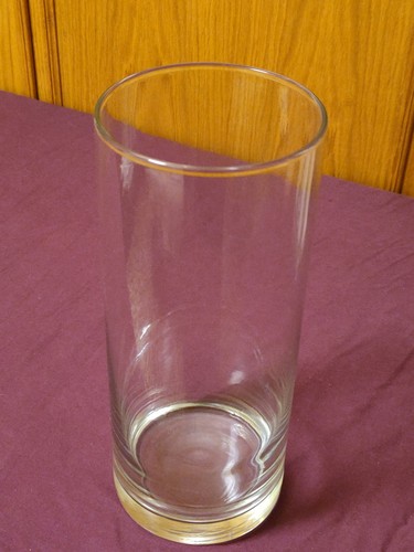 Vaso per fiori vetro - vaso,