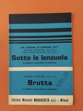 ADRIANO CELENTANO sotto Le