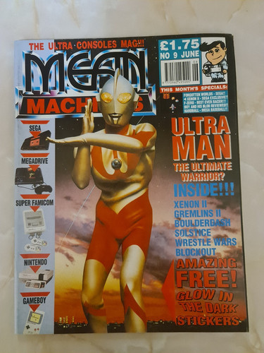 Mean machines magazine issue - mean, 9