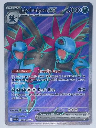 Hydreigon 161 086 pokémon - ex,