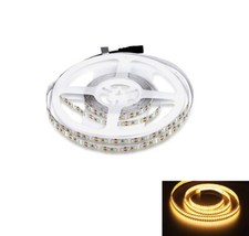 STRISCIA 600 LED LUCE CALDA 3000K BOBINA 5 METRI STRIP 2835 SMD