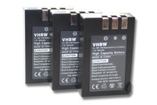 3x Batería para Fujifilm FinePix S200EXR S200 S100FS S100 900mAh