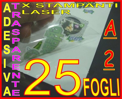 25fogli carta adesiva - a2,