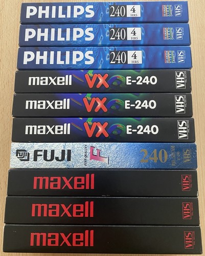 Videocassette vhs usate - vhs,