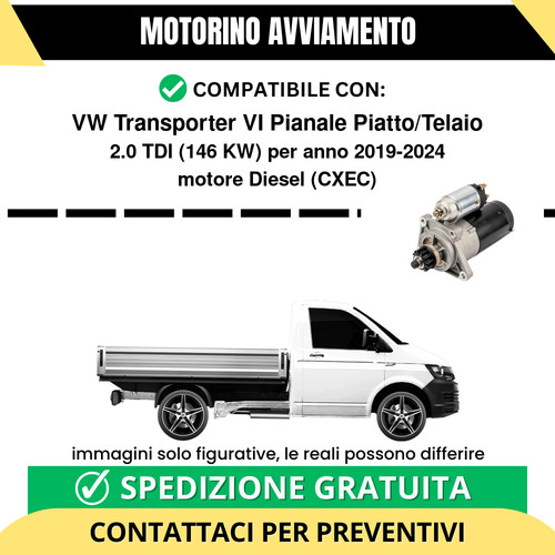Motorino avviamento - avviamento, vw