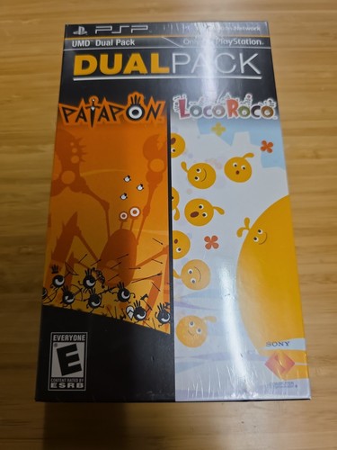 Confezione doppia psp - doppia, patapon