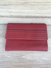 Portafoglio Ferrari Formula Uomo Rosso Vintage Wallet