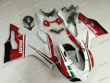 Per Ducati 1199 2012-2014 Kit Carena Carrozzeria Stampo Iniezione ABS Tricolore Rosso