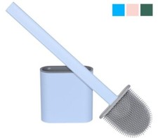 Silicone toilet brush flexible