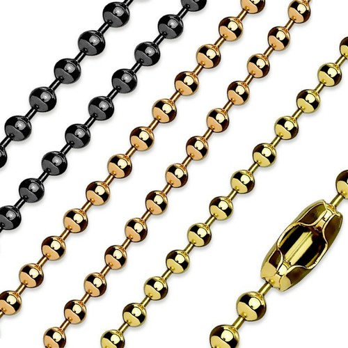 Collana acciaio inox catena - collana,