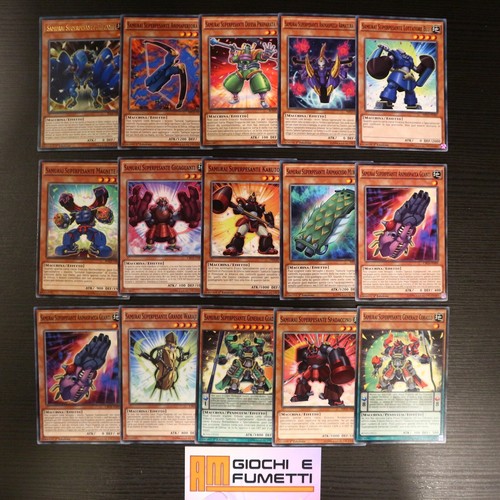 Lotto carte samurai - carte,