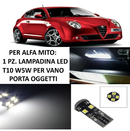 Lampadina led t10 w5w per - w5w, alfa