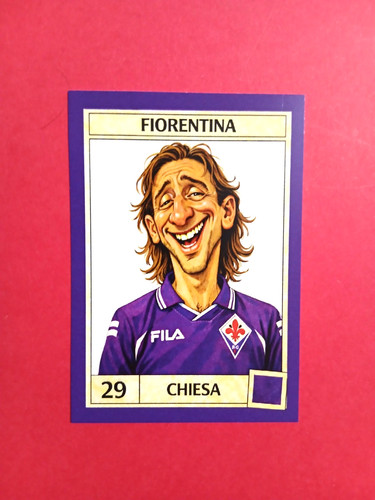 Figurina caricatura calciatori - caricatura,