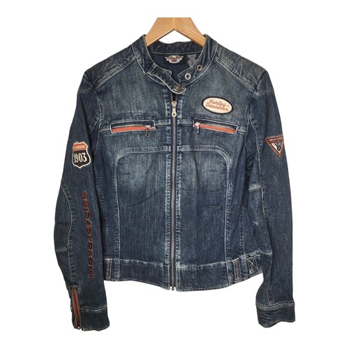 Giacca denim harley - harley, davidson