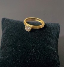 Anello Solitario Taglia 17 in