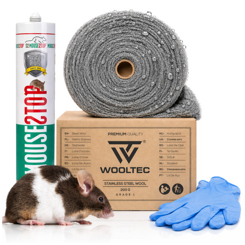 Mousestop protezione topi - topi, lana