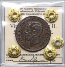 Regno italia centesimi - regno, 5