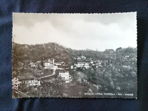Cartolina bioglio frazione - cartolina,