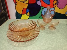 Centro Tavola Art Decò Vetro