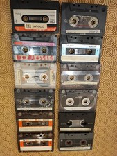 lotto 10  audiocassette usate