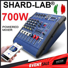 MIXER AMPLIFICATO DJ LIVE 700W BLUETOOTH 5 canali EFFETTI VOCE DSP USB pianobar