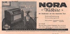 Radio a valvole Nora Valchiria