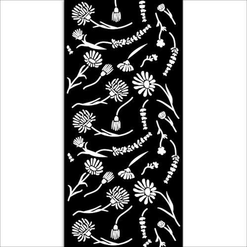 Stencil welcome home fiori - stencil,