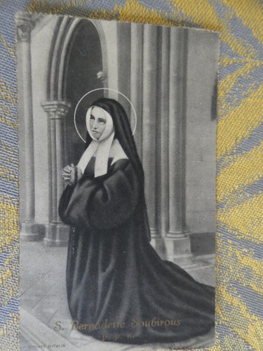 Image pieuse sainte - , bernadette