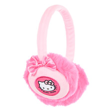 PARAORECCHIE HELLO KITTY CUFFIA REGOLABILE ACCESSORI INVERNALI PER BAMBINI ROSA