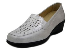 Mocassini Donna Argento 40