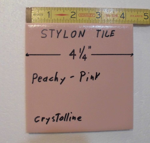 Peachy pink piastrella - pz., peachy-pink: