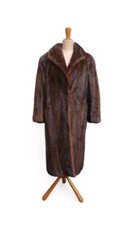 PELLICCIA VISONE PELLI INTERE TG 46 VINTAGE