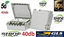 Shine amplificatore antenna tv da palo 3ing  BIII32db+UHF40db+UHF40db-filtro 5g