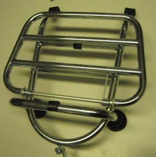 Portapacchi portapacchi anteriore, cromato, F.A. Italia FA0050, per Vespa LX, LXV, Vespa S