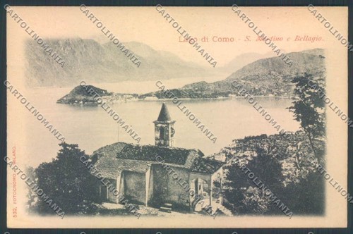 Como bellagio cartolina - como,