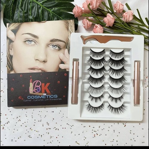Magnetic eyelashes with - eyelashes,