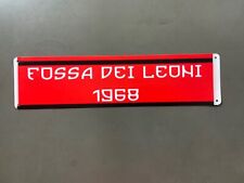 Targa in metallo “Fossa Dei