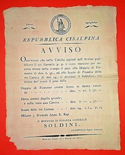 FF831-REP.CISALPINA-MONETE