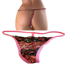 2 Perizoma sexy da donna aperto in pizzo trasparente tanga erotico intimo hot