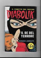 DIABOLIK n. 1 Prima Serie del 1962 Ingoglia - Falso  - edicola - quasi perfetto