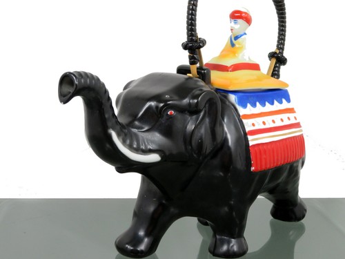 Teekanne porcellana elefante - teekanne,