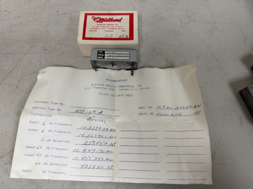 Filtro vintage midland - vintage,