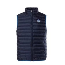 SMANICATO NORTH SAILS UOMO CROZET VEST jacket 60 3189 NAVY BLU £140,00