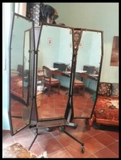 specchio da sartoria a 3 ante anni 50