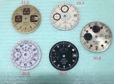 Lot de 5 cadrans vintage pour