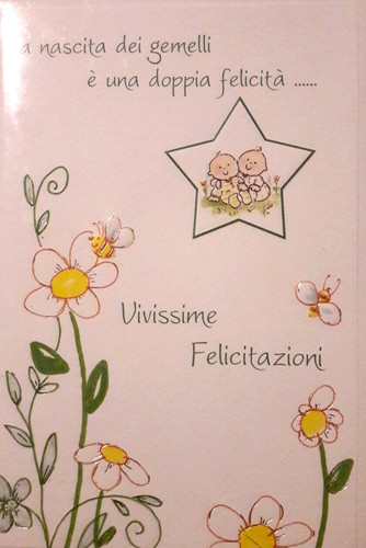 Biglietto auguri di - biglietto,