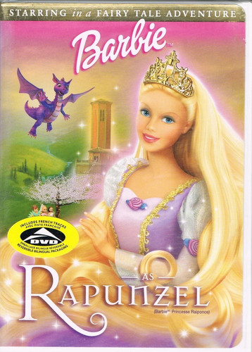 Barbie rapunzel - rapunzel, (dvd,2004)