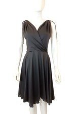 Abito midi nero neil - abito, barrett