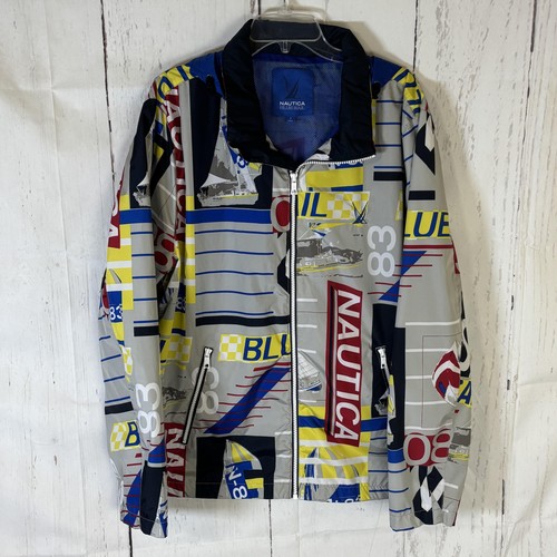 Giacca vento nautica blu - giacca,
